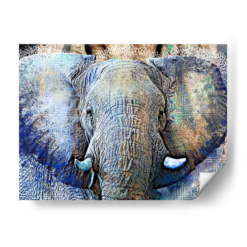 Elefante Púrpura - Surma and Guillen | Cuadro decorativo de Canvas Lab