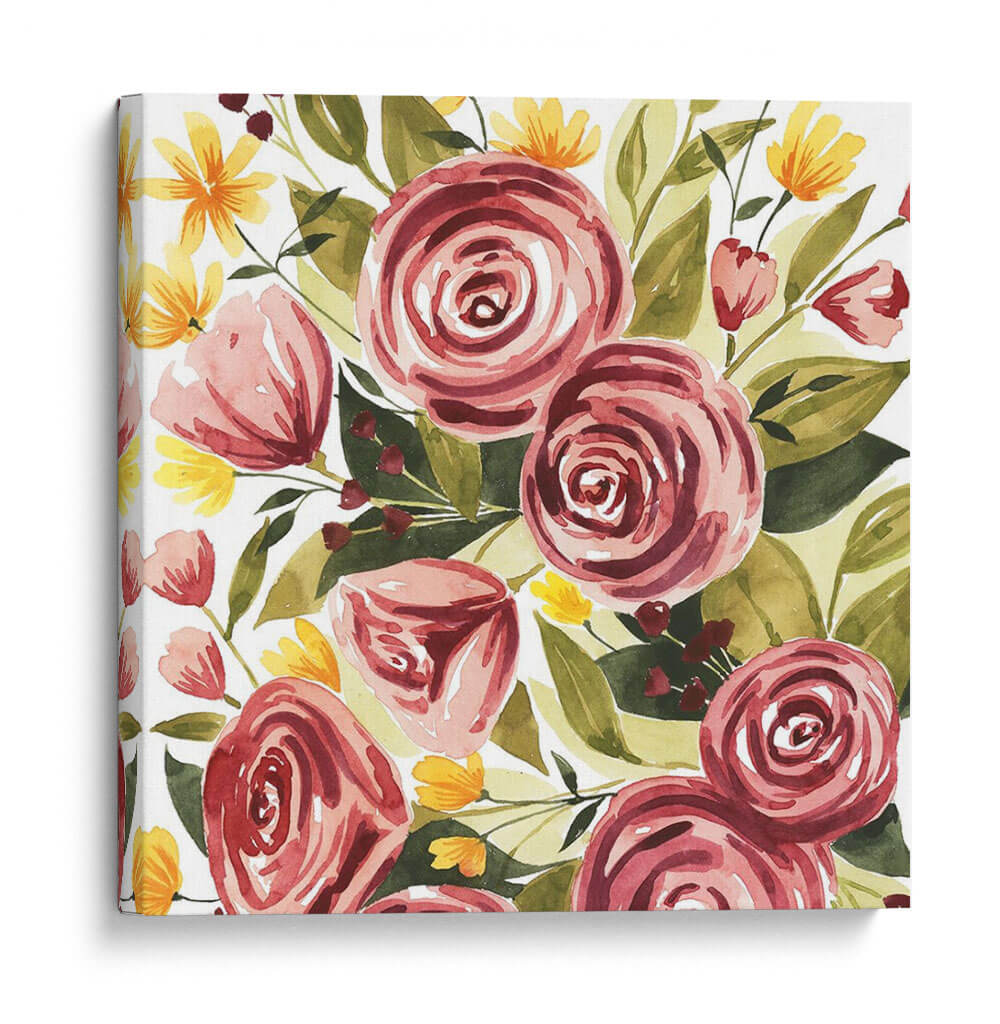 Rouge Bouquet I - Grace Popp | Cuadro decorativo de Canvas Lab