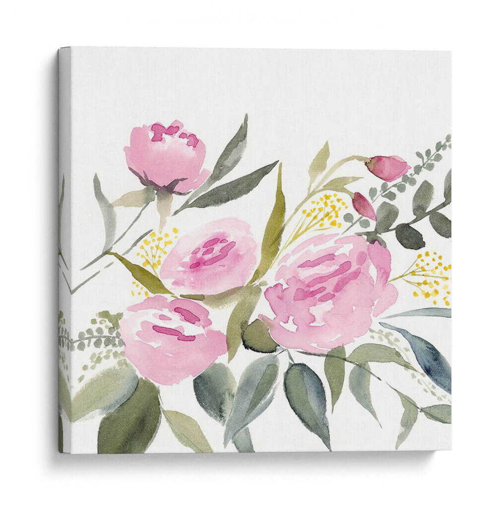 Rosebud Acuarela I - Victoria Borges | Cuadro decorativo de Canvas Lab