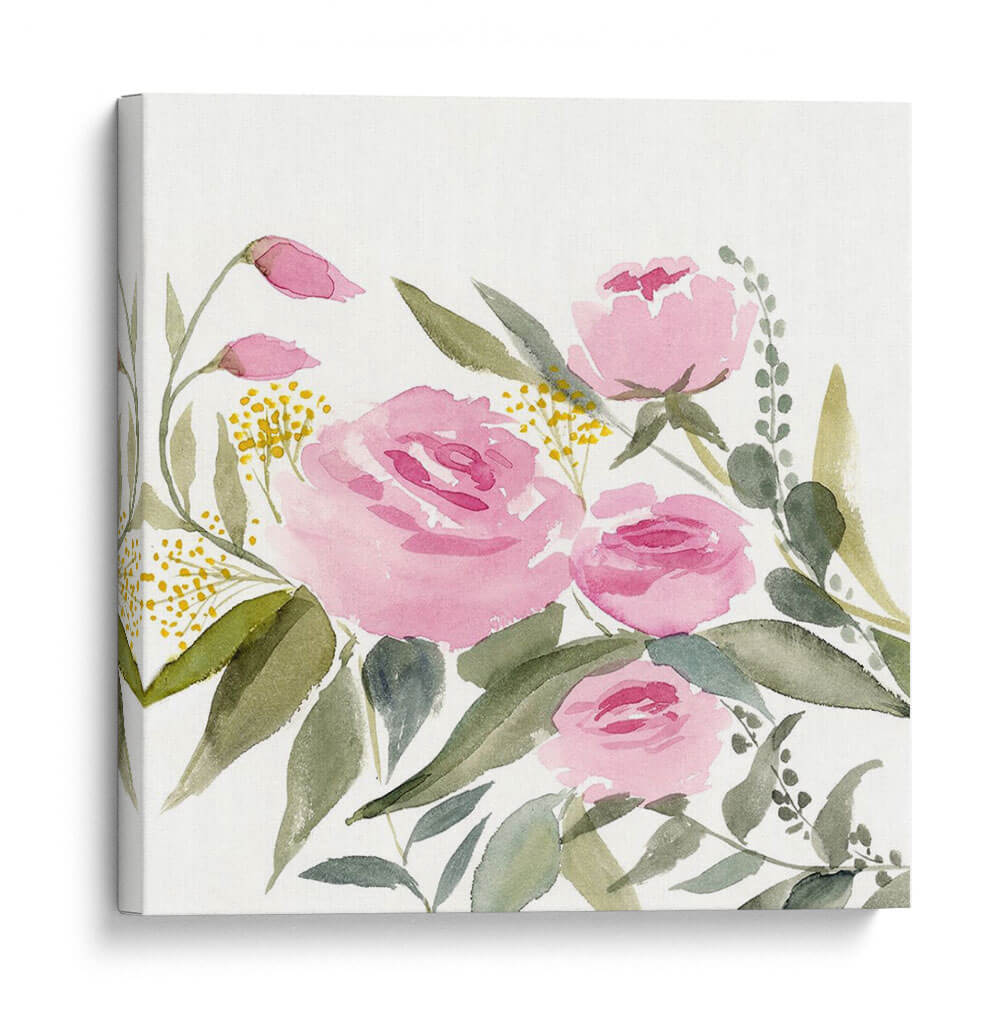 Rosebud Acuarela Ii - Victoria Borges | Cuadro decorativo de Canvas Lab