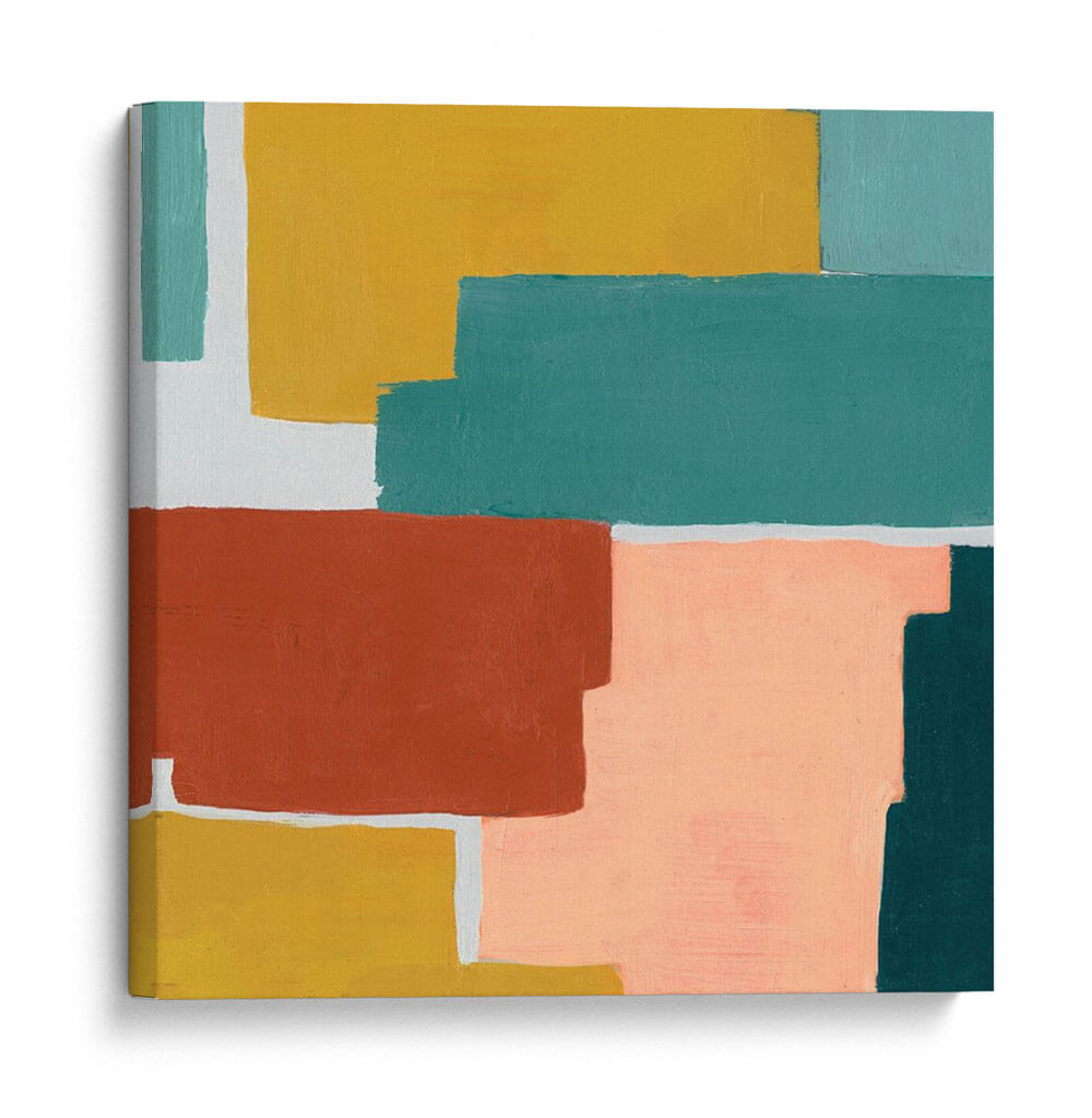 Bloque Abstracto Iv - Grace Popp | Cuadro decorativo de Canvas Lab
