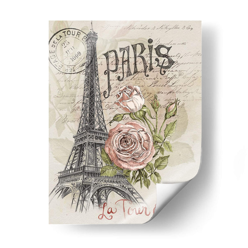 Sketchbook De París I - Jennifer Paxton Parker | Cuadro decorativo de Canvas Lab