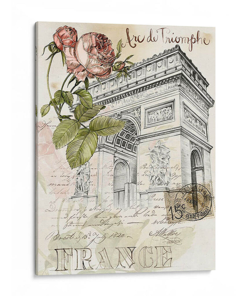 Paris Sketchbook Ii - Jennifer Paxton Parker | Cuadro decorativo de Canvas Lab