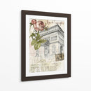 Paris Sketchbook Ii - Jennifer Paxton Parker | Cuadro decorativo de Canvas Lab