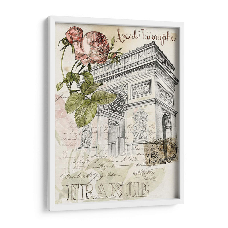 Paris Sketchbook Ii - Jennifer Paxton Parker | Cuadro decorativo de Canvas Lab