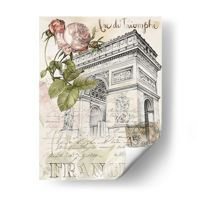 Paris Sketchbook Ii - Jennifer Paxton Parker | Cuadro decorativo de Canvas Lab