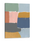 Bloque De Color Silenciado I - Jennifer Goldberger | Cuadro decorativo de Canvas Lab