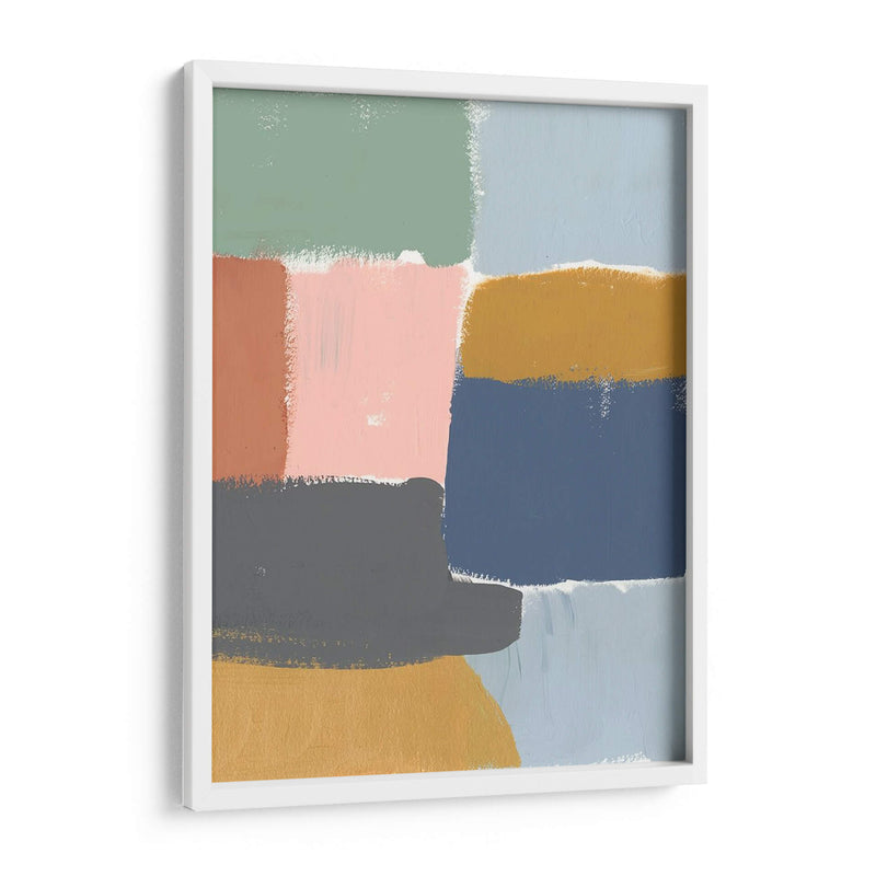 Bloque De Color Silenciado I - Jennifer Goldberger | Cuadro decorativo de Canvas Lab