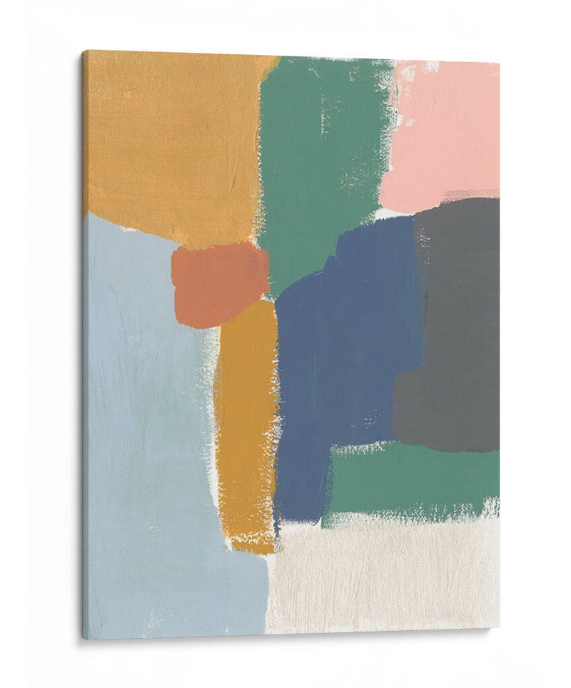Bloque De Color Silenciado Iv - Jennifer Goldberger | Cuadro decorativo de Canvas Lab
