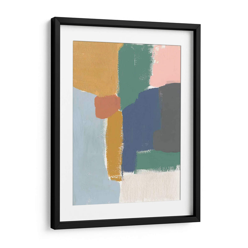 Bloque De Color Silenciado Iv - Jennifer Goldberger | Cuadro decorativo de Canvas Lab