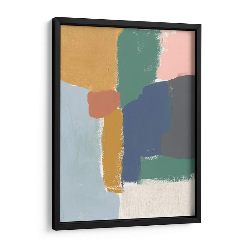 Bloque De Color Silenciado Iv - Jennifer Goldberger | Cuadro decorativo de Canvas Lab