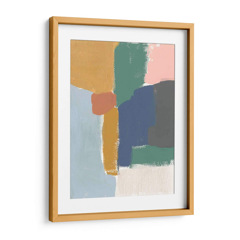 Bloque De Color Silenciado Iv - Jennifer Goldberger | Cuadro decorativo de Canvas Lab