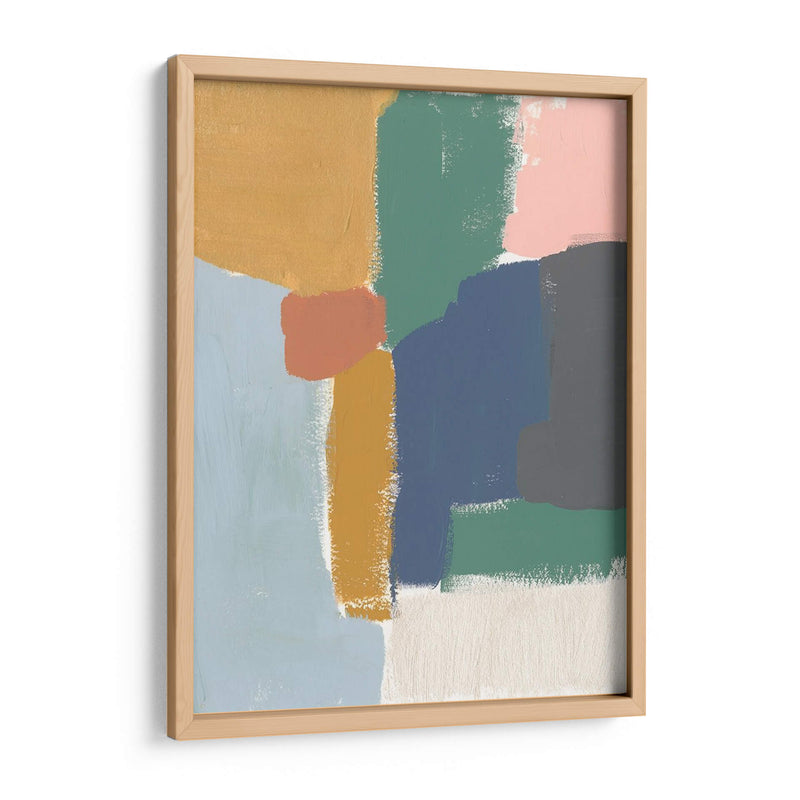 Bloque De Color Silenciado Iv - Jennifer Goldberger | Cuadro decorativo de Canvas Lab