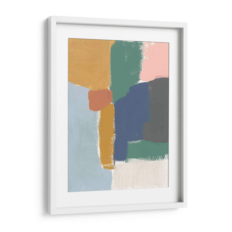 Bloque De Color Silenciado Iv - Jennifer Goldberger | Cuadro decorativo de Canvas Lab