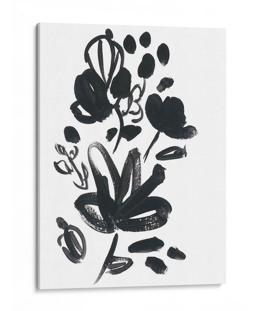 Camafeo Flor V - June Erica Vess | Cuadro decorativo de Canvas Lab