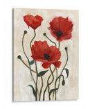 Bouquet De Amapola I - Emma Scarvey | Cuadro decorativo de Canvas Lab