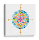 Mandala Azul I - Rebekah Ewer | Cuadro decorativo de Canvas Lab