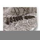 Sepia Granja Estudio Iii - Alicia Ludwig | Cuadro decorativo de Canvas Lab