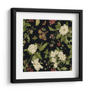 Jardín Floral En Negro I | Cuadro decorativo de Canvas Lab