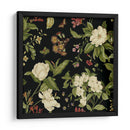 Jardín Floral En Negro I | Cuadro decorativo de Canvas Lab