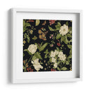 Jardín Floral En Negro I | Cuadro decorativo de Canvas Lab