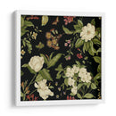 Jardín Floral En Negro I | Cuadro decorativo de Canvas Lab