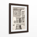 Columna Y Rosetones - Abraham Swan | Cuadro decorativo de Canvas Lab