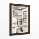 Columna Y Rosetones - Abraham Swan | Cuadro decorativo de Canvas Lab