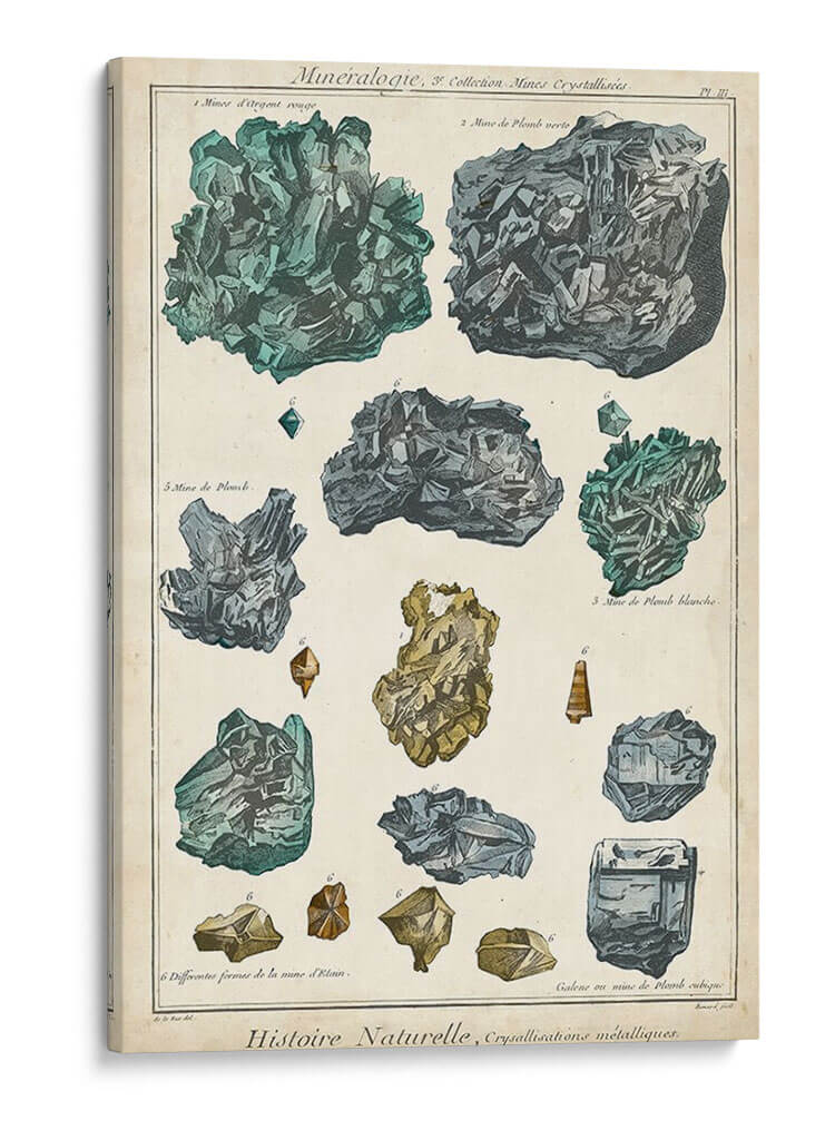 Mineralogie Iv - Vision Studio | Cuadro decorativo de Canvas Lab