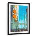 Ciudad futurística | Cuadro decorativo de Canvas Lab