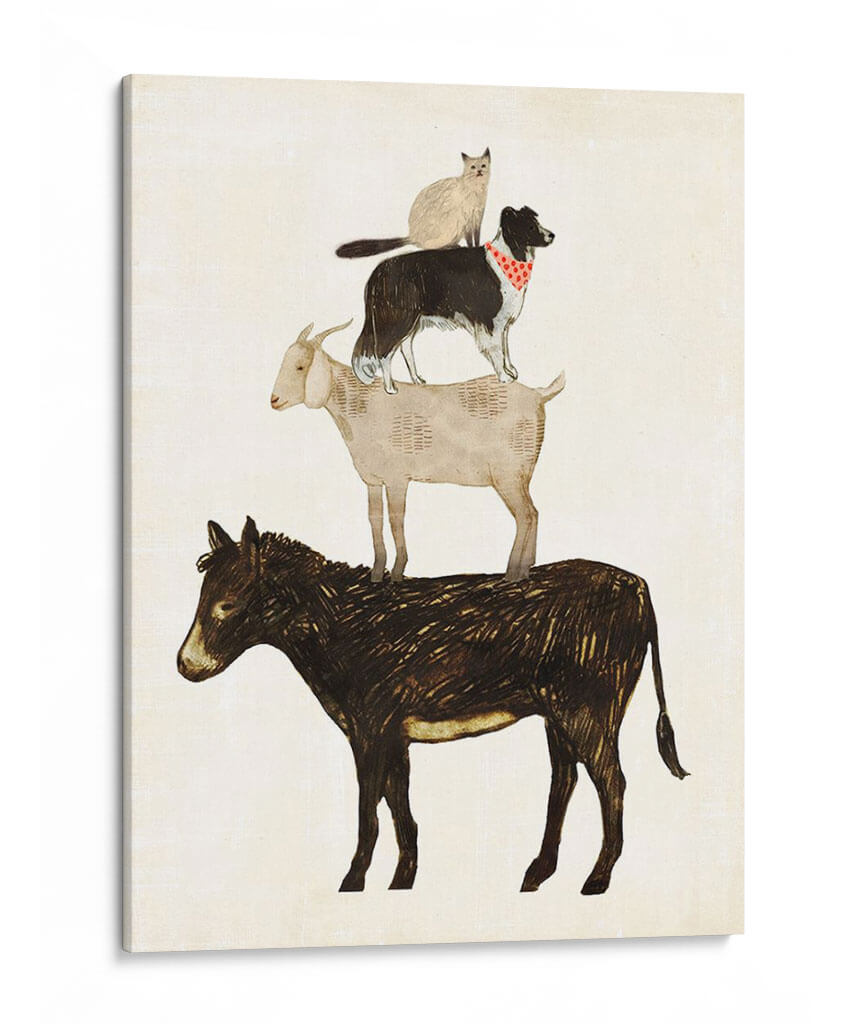 Buds Barnyard Vi - Victoria Borges | Cuadro decorativo de Canvas Lab