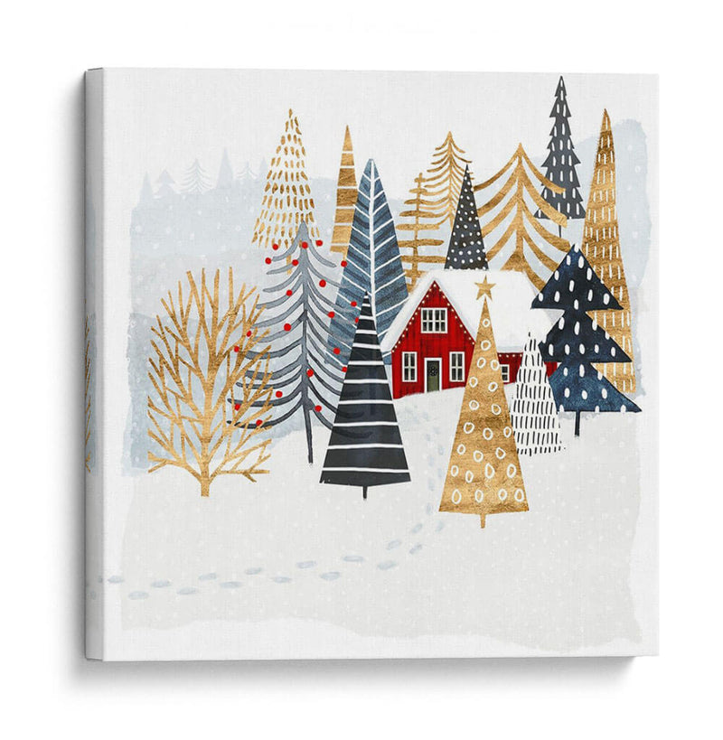 Chalet De Navidad I - Victoria Borges | Cuadro decorativo de Canvas Lab