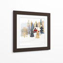 Chalet De Navidad I - Victoria Borges | Cuadro decorativo de Canvas Lab