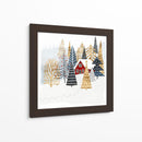 Chalet De Navidad I - Victoria Borges | Cuadro decorativo de Canvas Lab