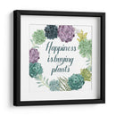 Planta Felicidad I - Grace Popp | Cuadro decorativo de Canvas Lab