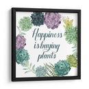 Planta Felicidad I - Grace Popp | Cuadro decorativo de Canvas Lab