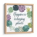Planta Felicidad I - Grace Popp | Cuadro decorativo de Canvas Lab
