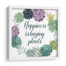 Planta Felicidad I - Grace Popp | Cuadro decorativo de Canvas Lab
