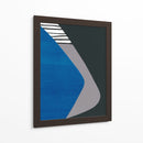 Memphis En Azul Ii - Renee W. Stramel | Cuadro decorativo de Canvas Lab