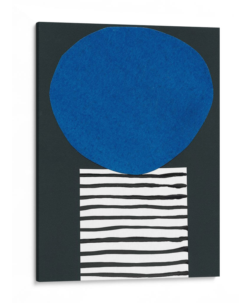 Memphis En Azul V - Renee W. Stramel | Cuadro decorativo de Canvas Lab