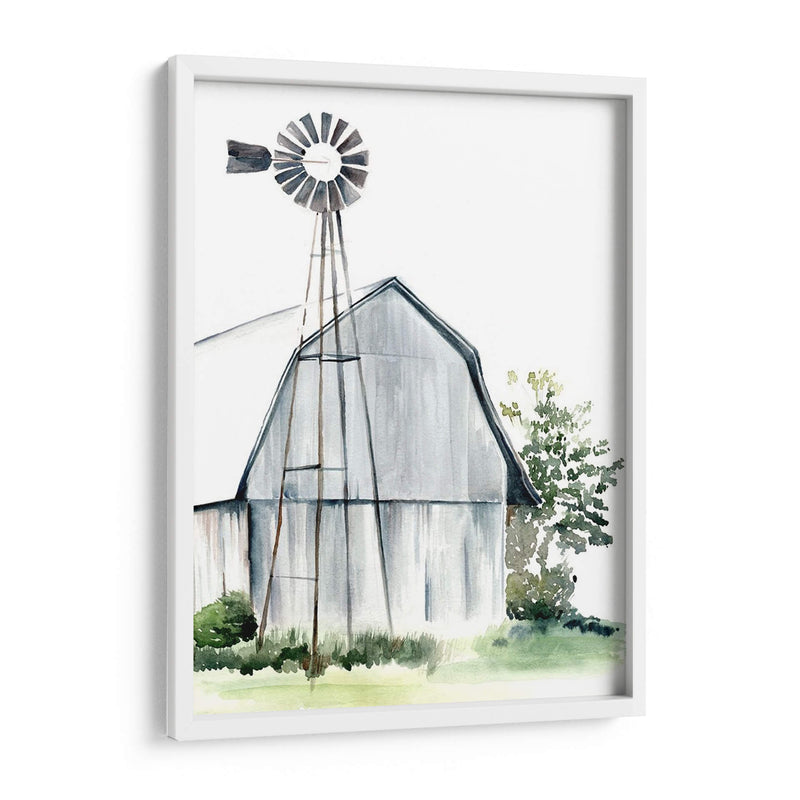 Barn Acuarela I - Jennifer Paxton Parker | Cuadro decorativo de Canvas Lab