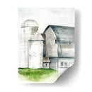 Barn Acuarela Ii - Jennifer Paxton Parker | Cuadro decorativo de Canvas Lab