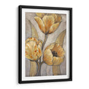 Tulipanes Ocres Y Grises I - Tim OToole | Cuadro decorativo de Canvas Lab