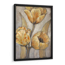 Tulipanes Ocres Y Grises I - Tim OToole | Cuadro decorativo de Canvas Lab