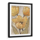 Tulipanes Ocres Y Grises Ii - Tim OToole | Cuadro decorativo de Canvas Lab
