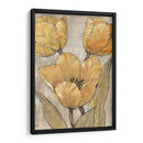 Tulipanes Ocres Y Grises Ii - Tim OToole | Cuadro decorativo de Canvas Lab