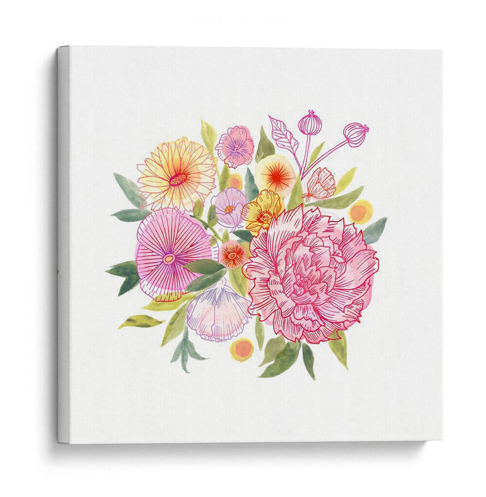 Pétalos Rosados ​​I - Victoria Borges | Cuadro decorativo de Canvas Lab