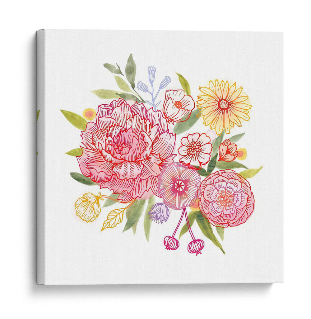 Pétalos Rosados ​​Ii - Victoria Borges | Cuadro decorativo de Canvas Lab