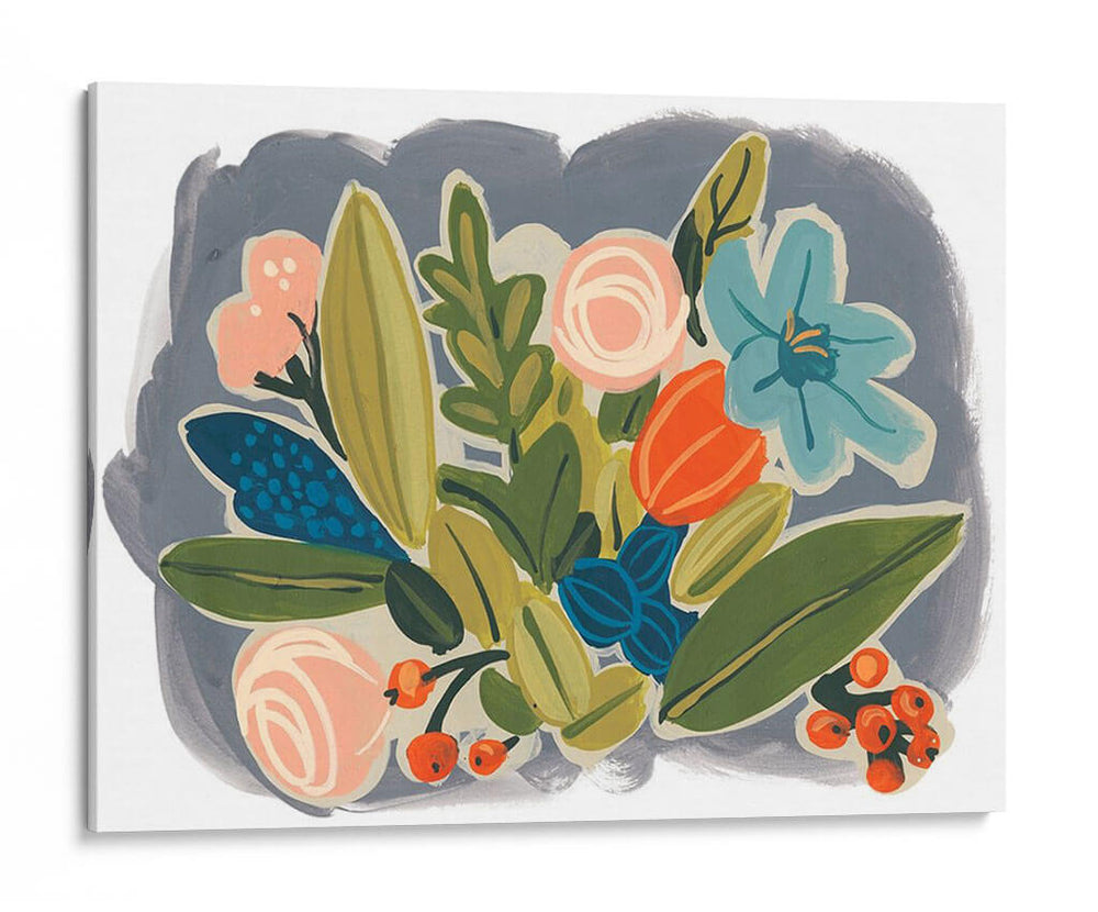 Botánica Brillante Ii - June Erica Vess | Cuadro decorativo de Canvas Lab