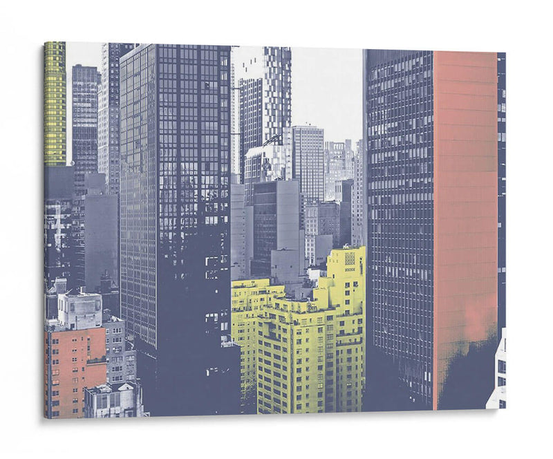 Pastel Nyc Ii - Jeff Pica | Cuadro decorativo de Canvas Lab